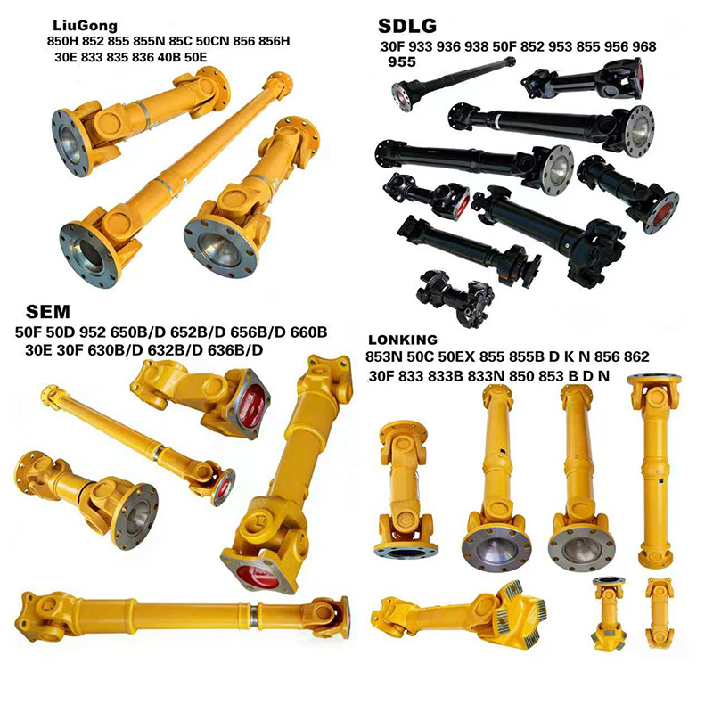 Wheel Loader Parts Drive Shaft Assembly for XCMG 500KL 500KN LW500KV LW500HV 550FV 958HE